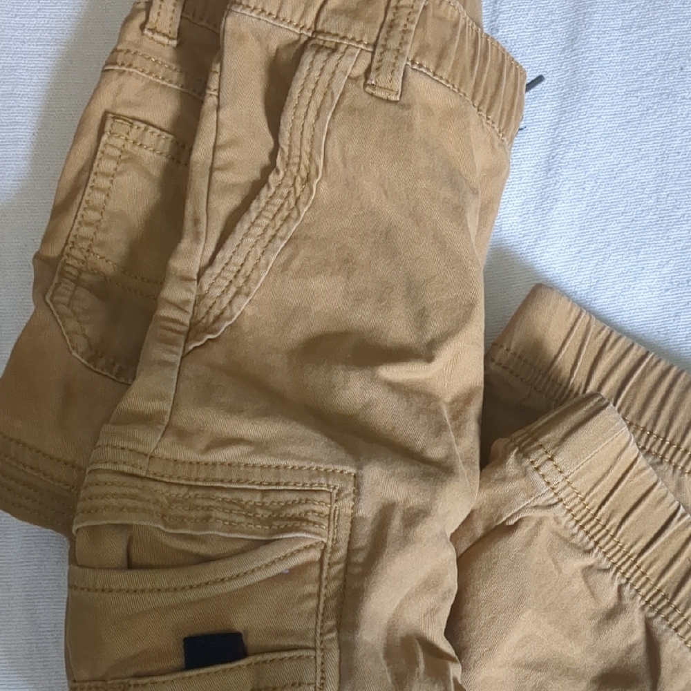 Wrangler Kids Casual Tan Bottoms